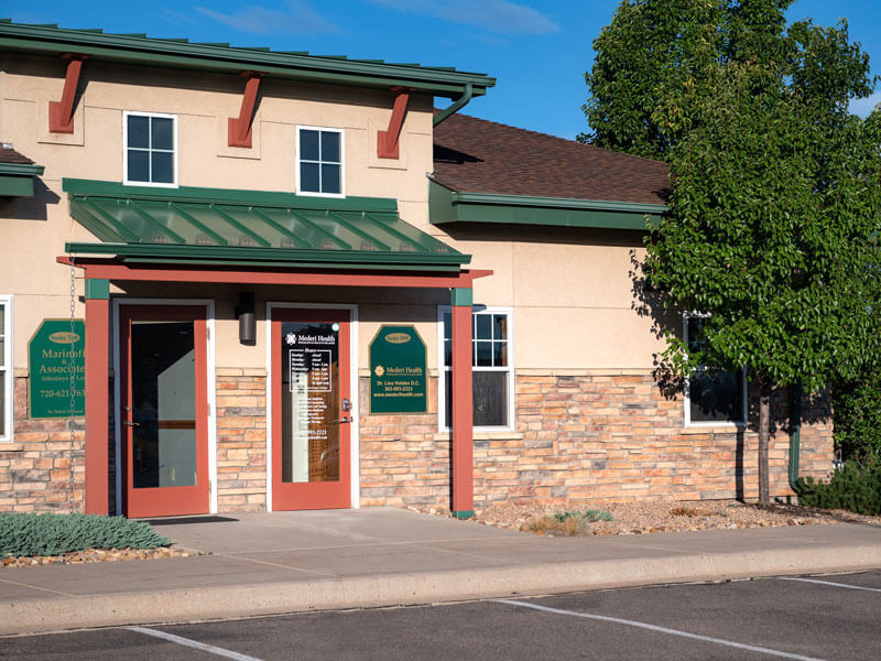 Entrance of Mederi Health office